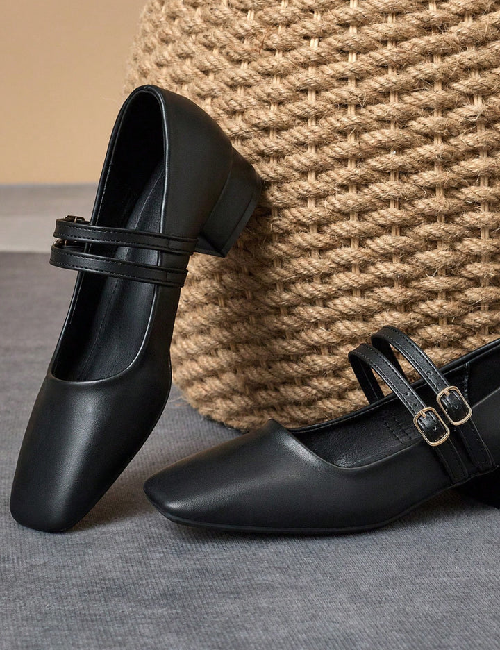 Pantofi cu toc SHEIN, negru