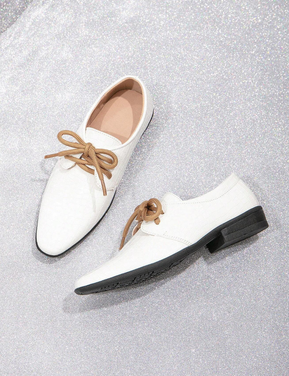 Pantofi Shein, alb