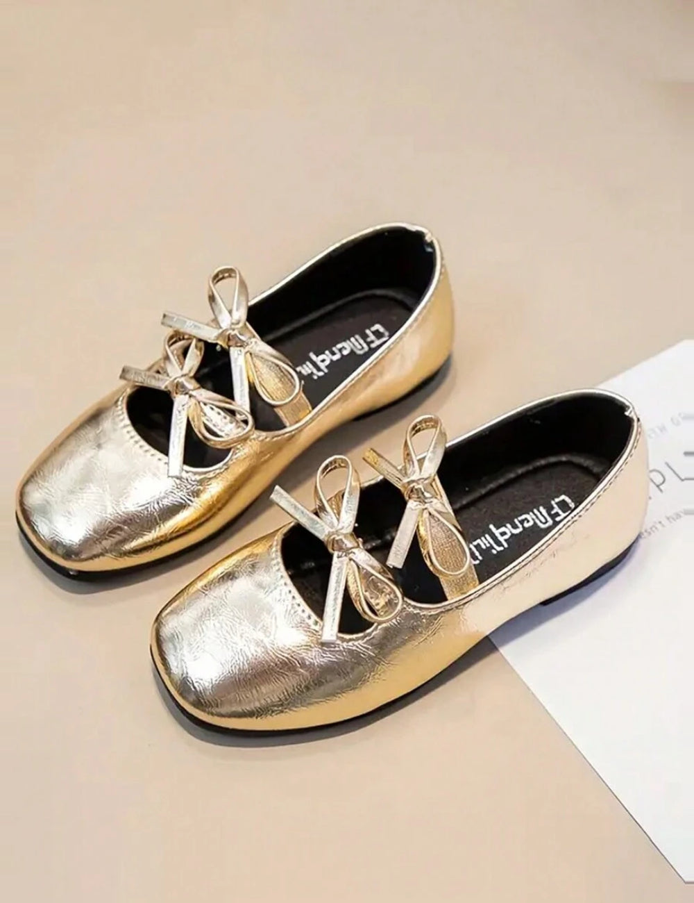 Pantofi Shein, auriu