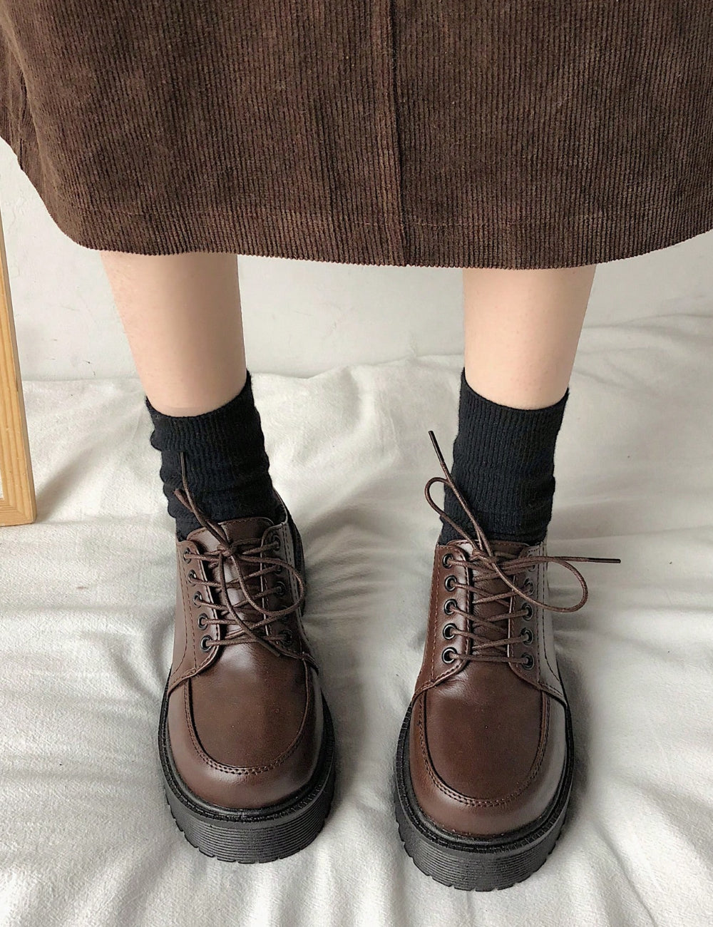 Pantofi Shein, maro