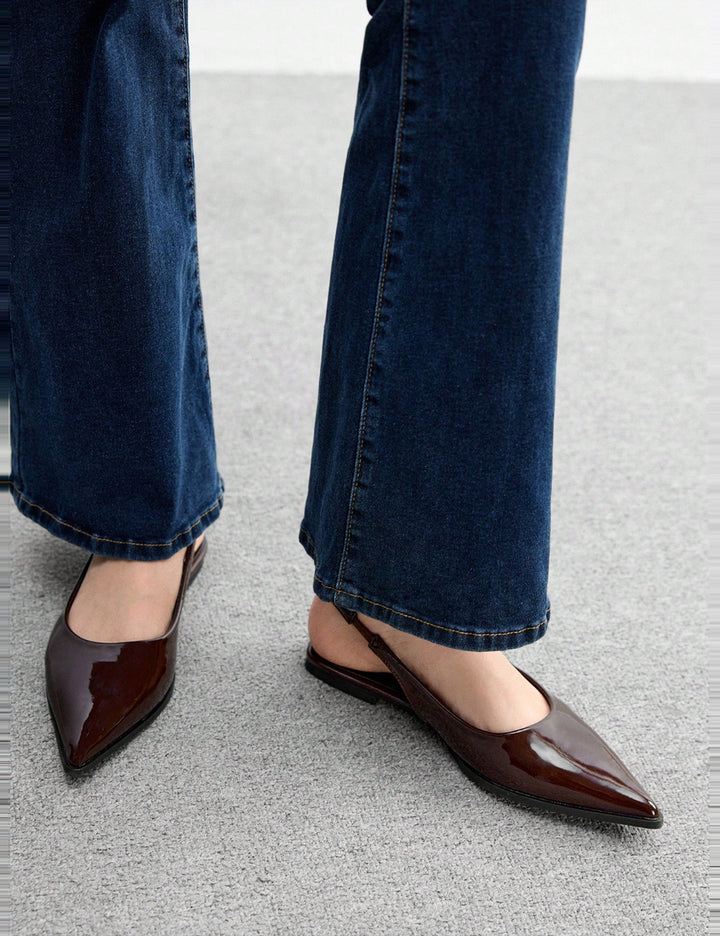 Pantofi SHEIN, maro