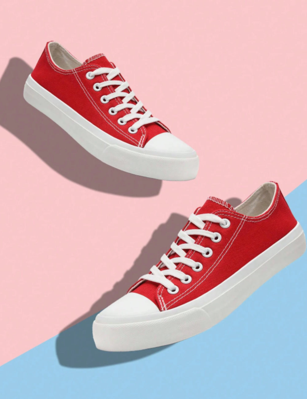Shein Sportcipők, piros