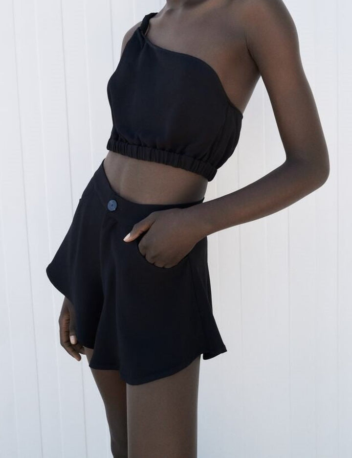 Top Zara, negru