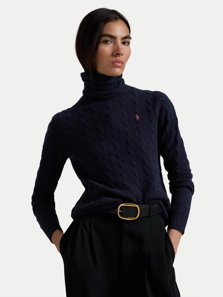 Pulover POLO RALPH LAUREN, bleumarin