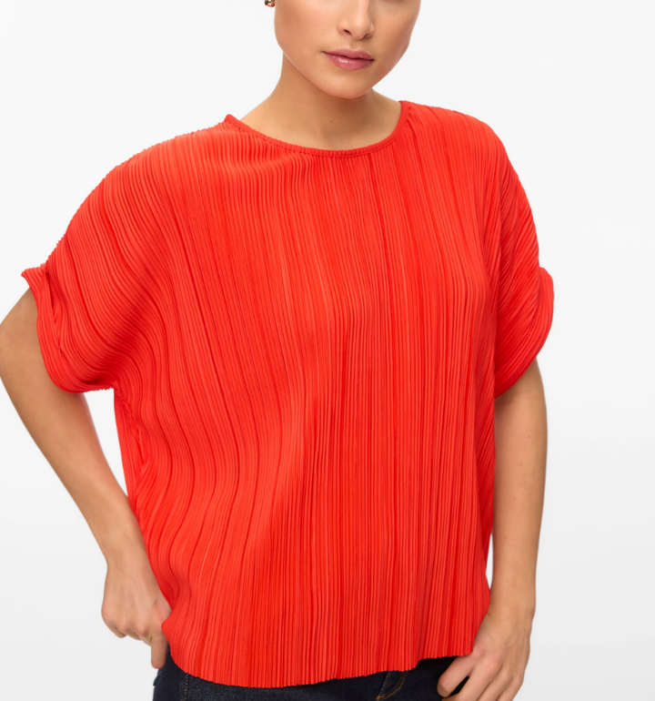 VERO MODA narancssárga póló