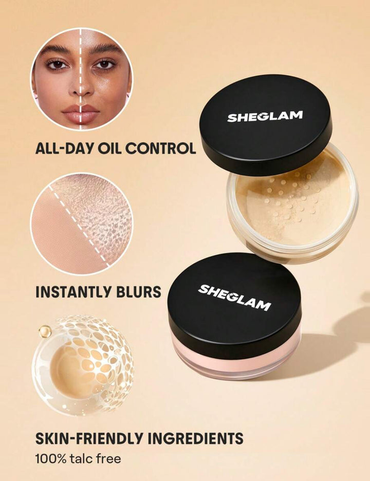SHEGLAM púder, barna