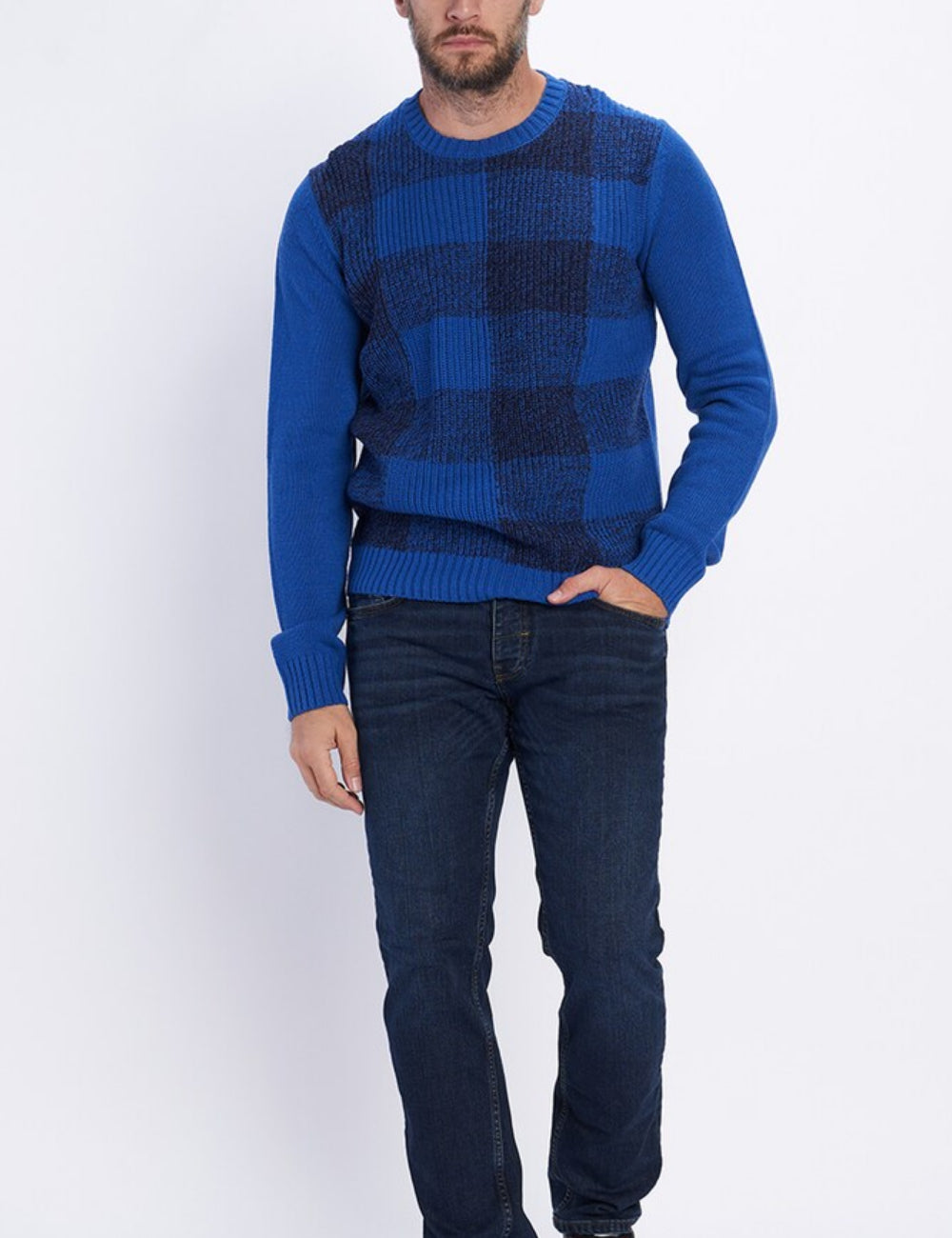 Lee Cooper pulóver, kék