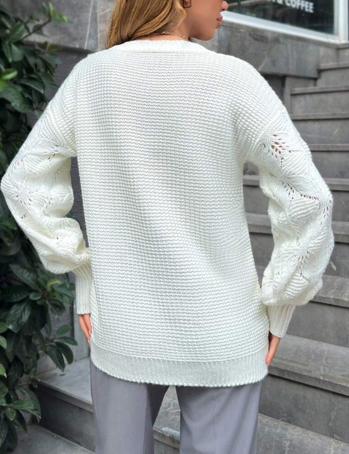 Shein pulóver, krém