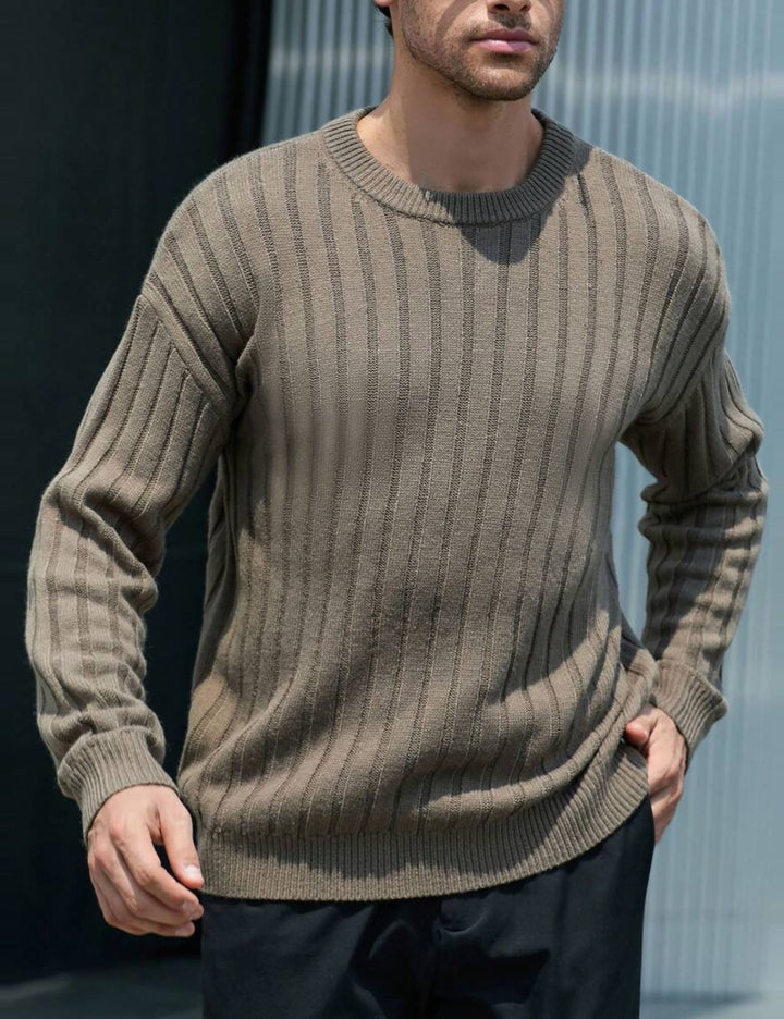 Pulóver Shein MANFINITY, khaki