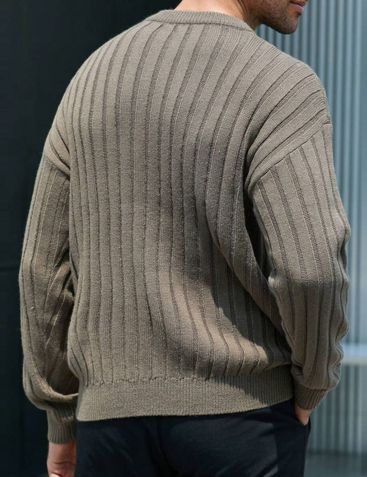 Pulóver Shein MANFINITY, khaki
