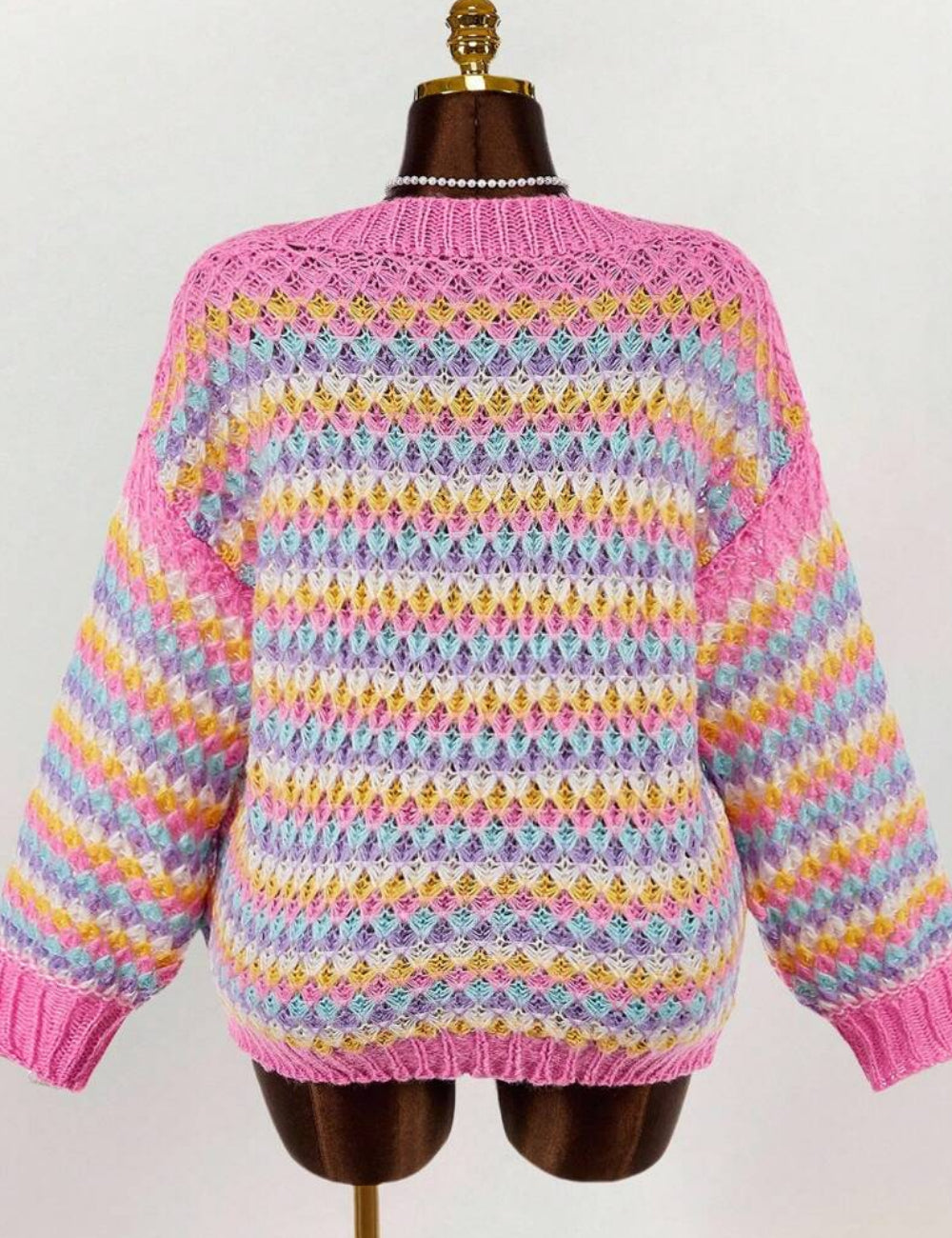 Shein Curve+ pulóver, vegyes színek