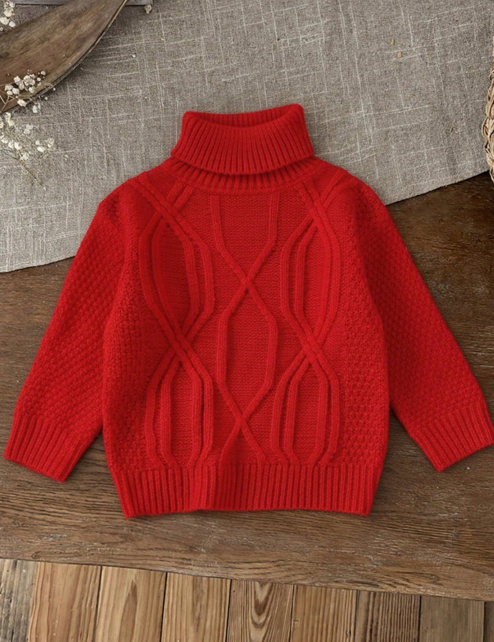 Shein pulóver, piros