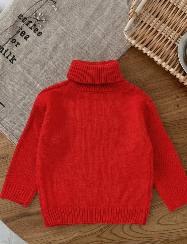 Shein pulóver, piros