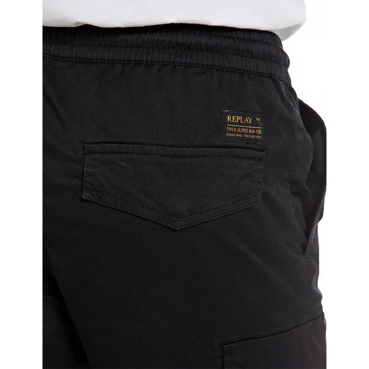 Pantaloni REPLAY, negru