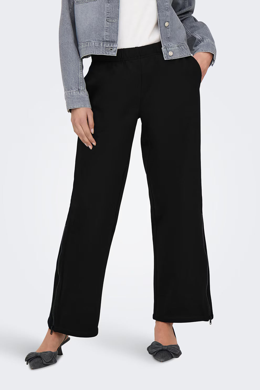 Pantaloni ONLY, negru