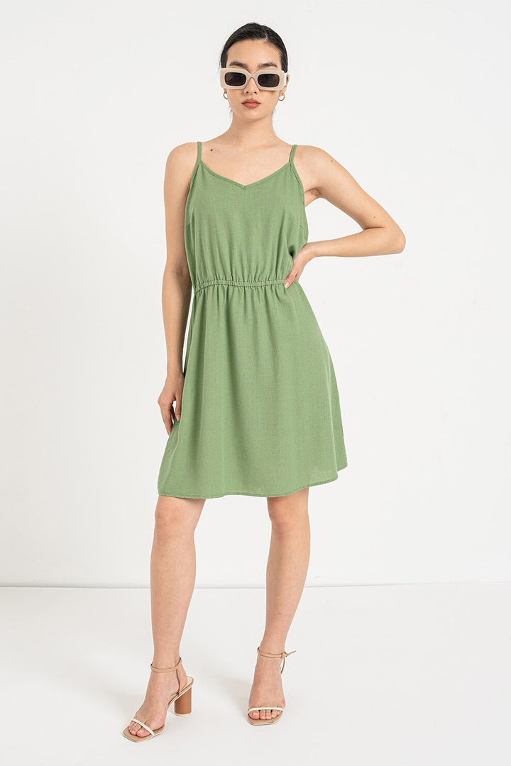 Vero Moda mini ruha, zöld