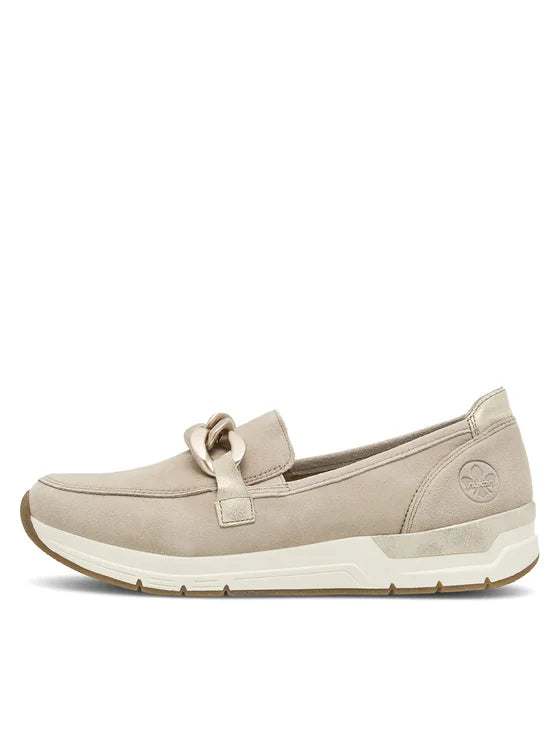 Pantofi RIEKER, bej