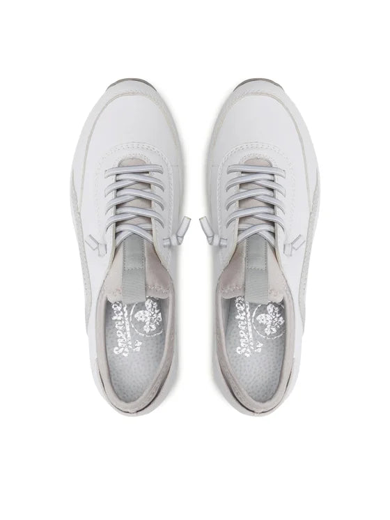 Pantofi sport RIEKER, alb