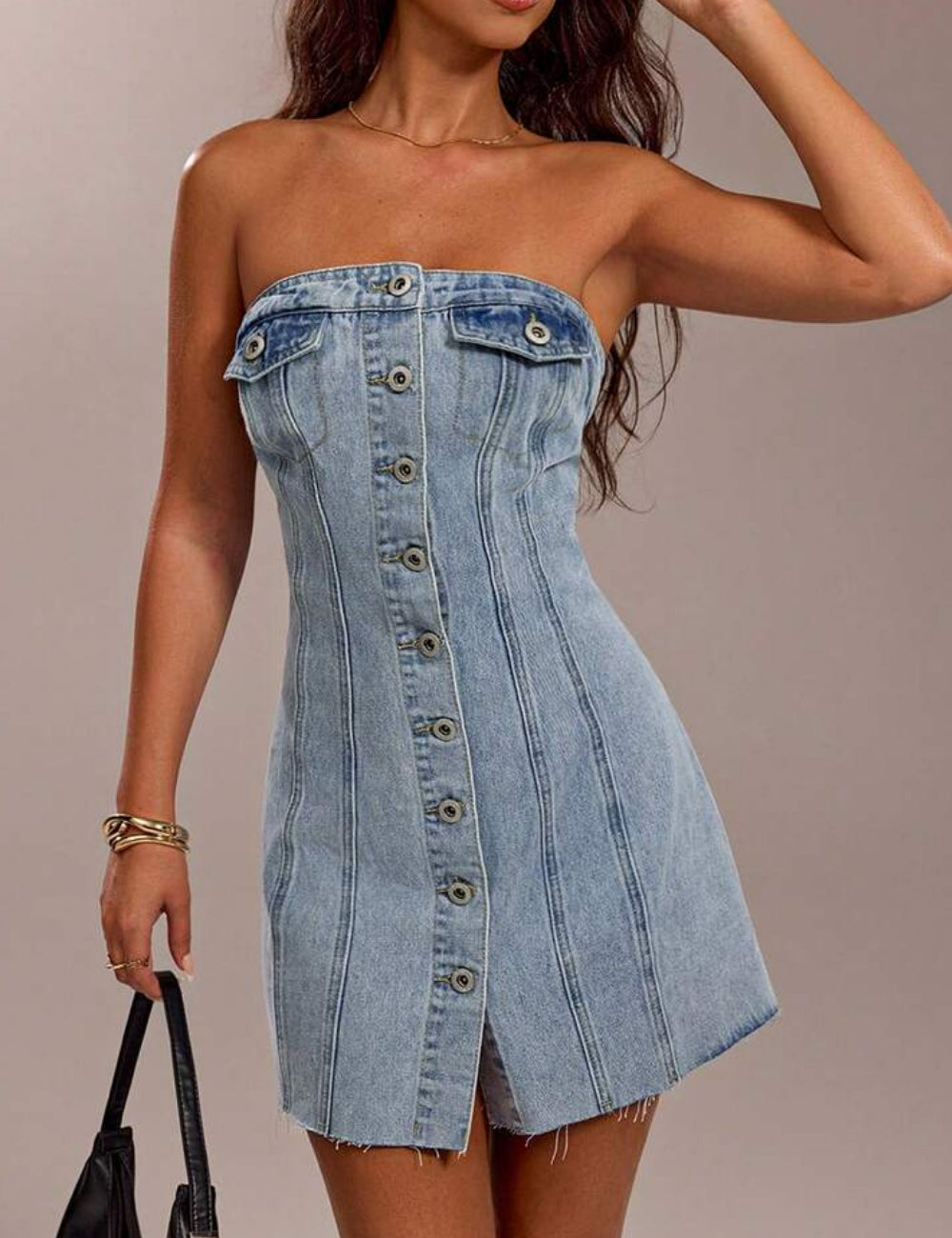 Shein Forever 21 farmerruha, kék