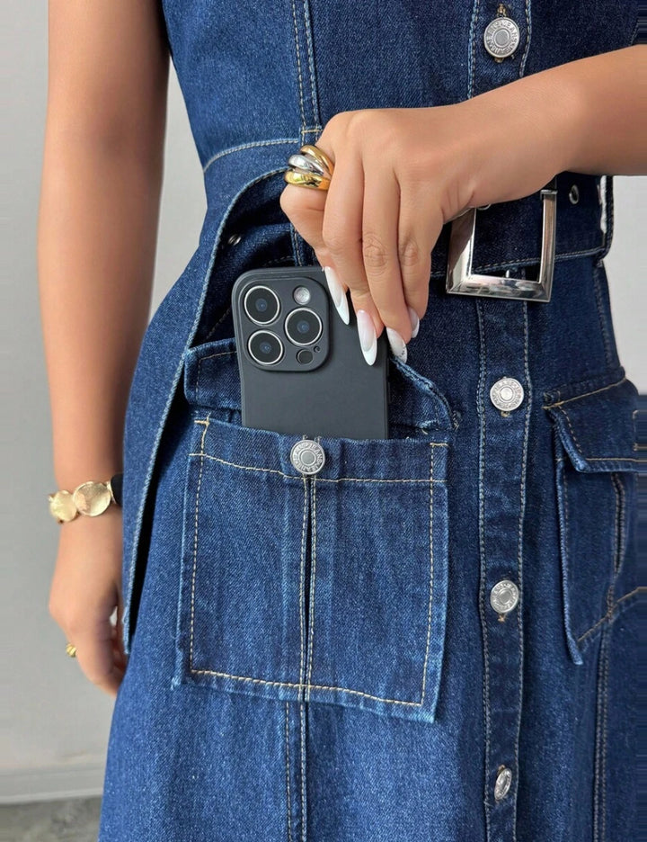 Shein farmerruha, kék