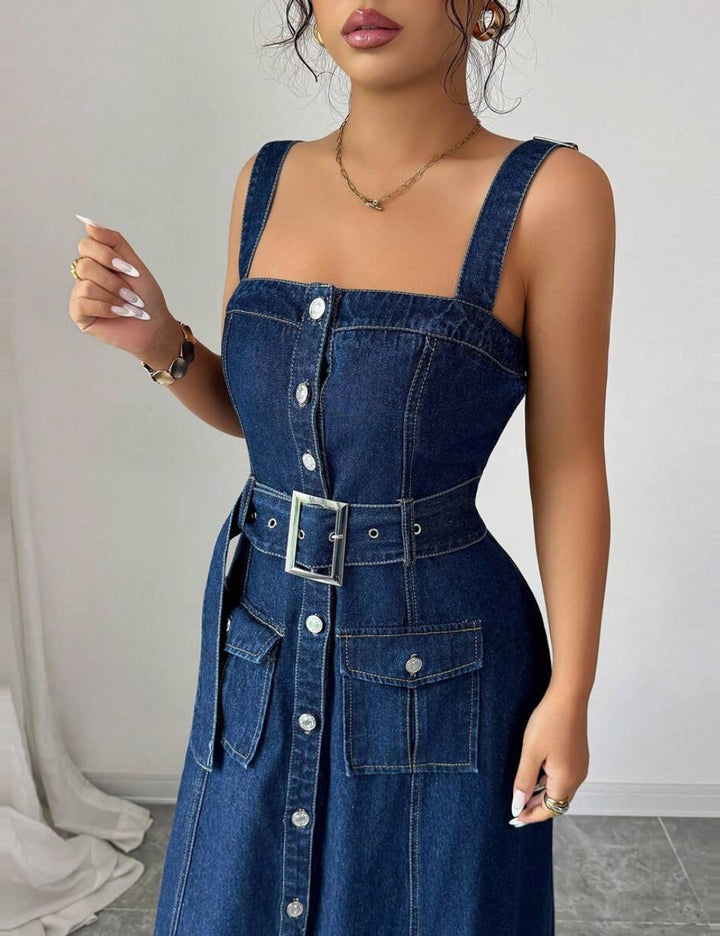 Shein farmerruha, kék