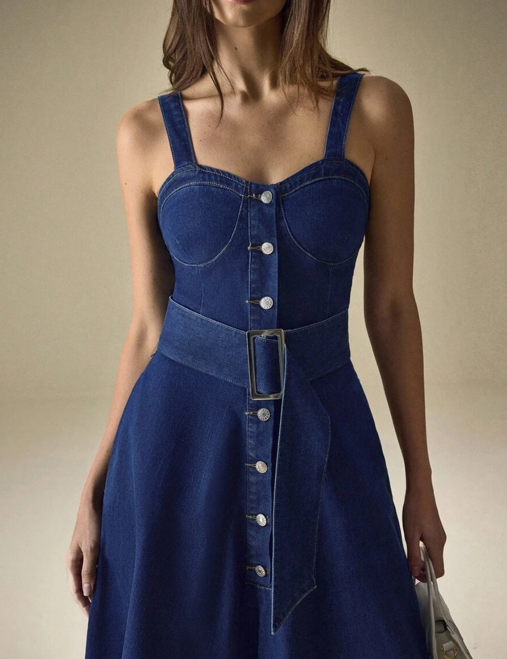 Shein farmerruha, kék