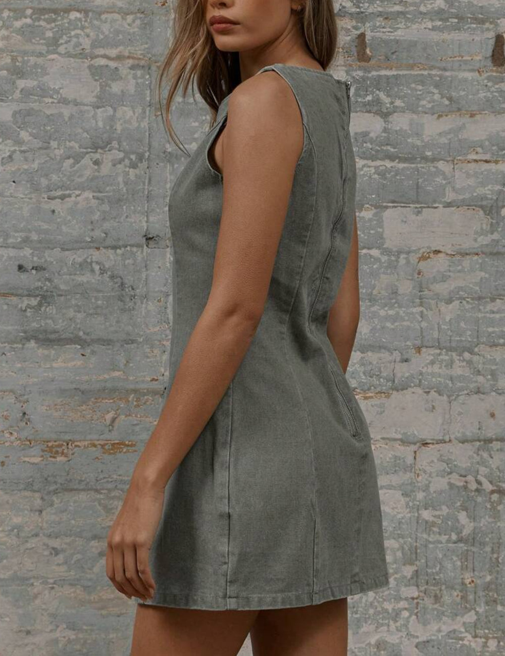 Shein MUSERA farmerruha, khaki