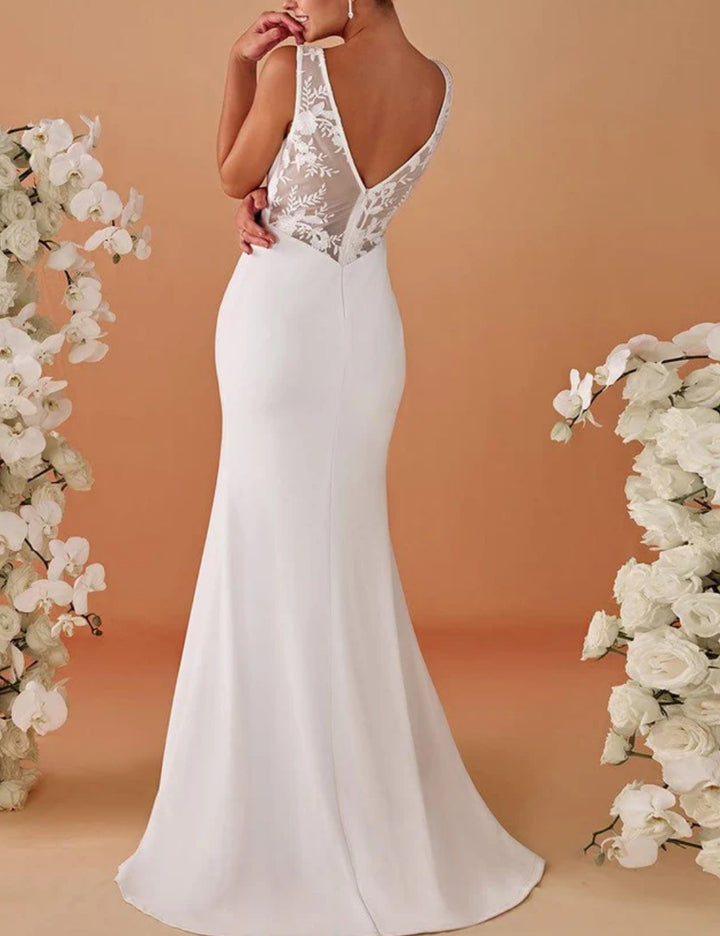 Shein Ever Pretty Wedding Dress, White