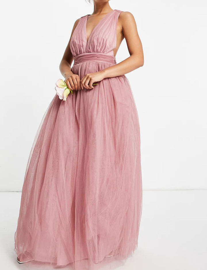 ASOS alkalmi ruha, rózsaszín