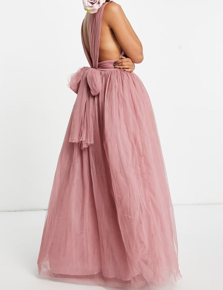 ASOS alkalmi ruha, rózsaszín