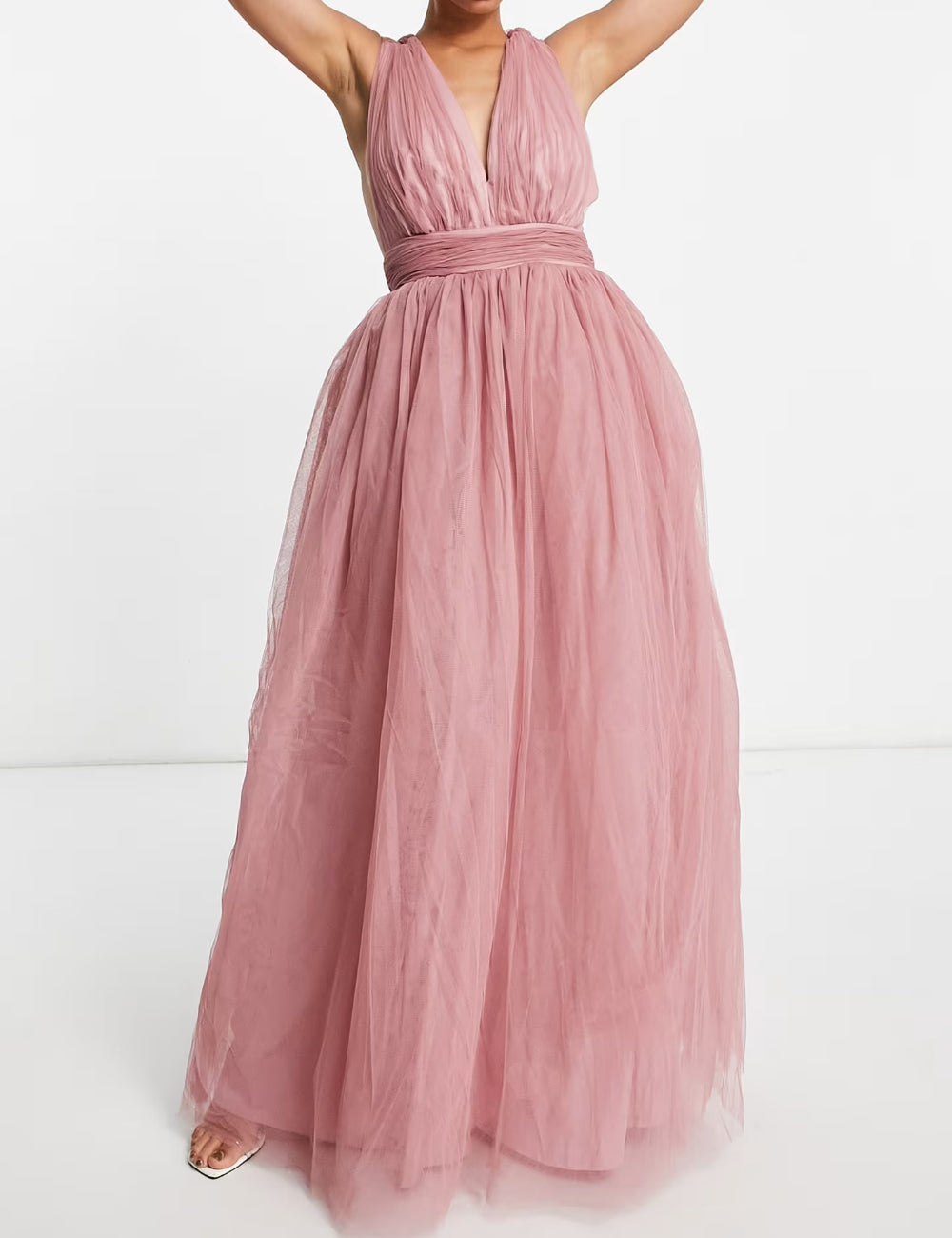 ASOS alkalmi ruha, rózsaszín