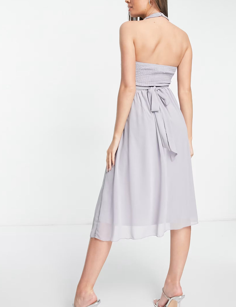 Rochie de ocazie Little Mistress, gri