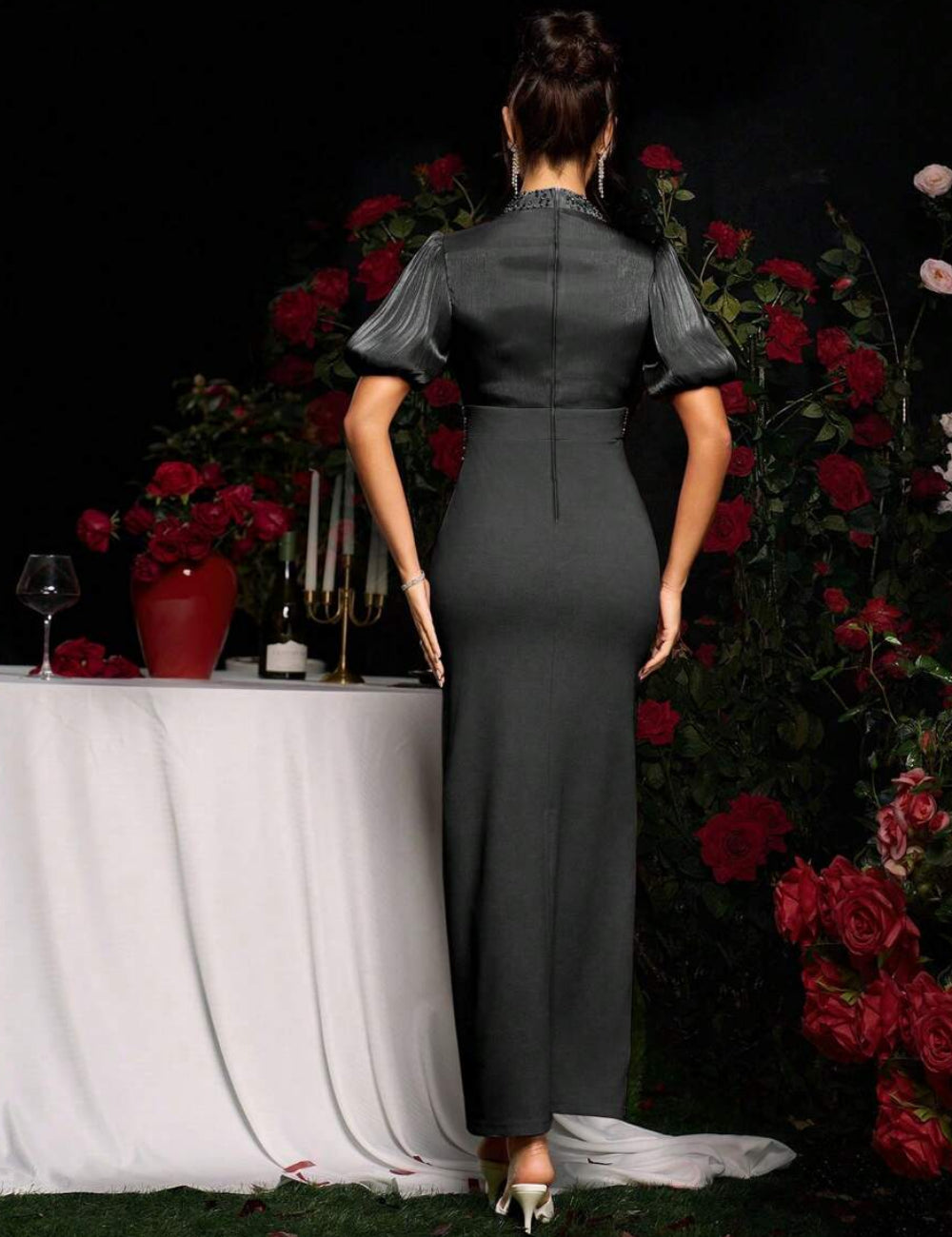 Rochie de ocazie Shein, negru