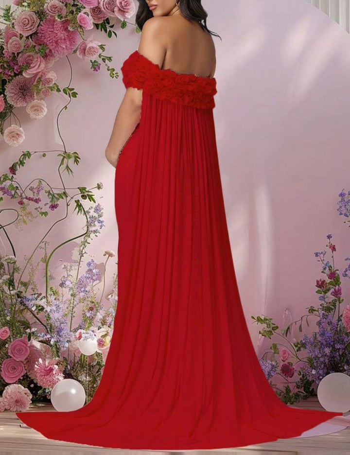 Rochie de ocazie Shein, roșu