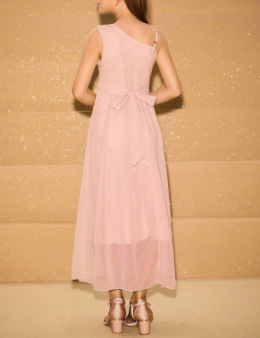 SHEIN Pink Party Dress
