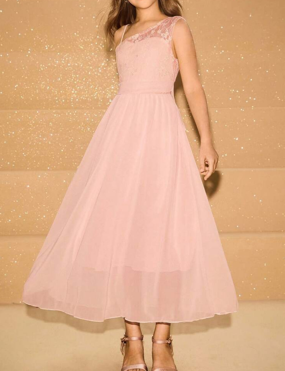 SHEIN Pink Party Dress