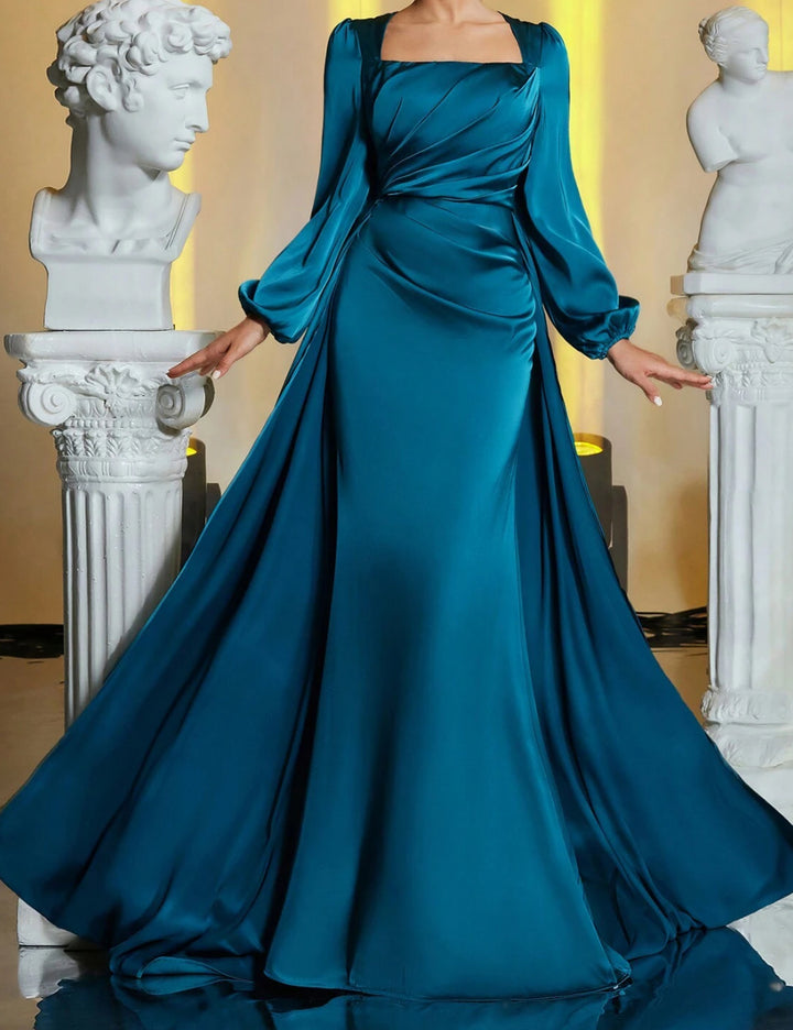 Rochie de ocazie Shein, turcoaz