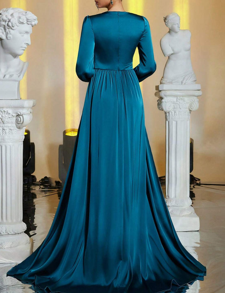 Rochie de ocazie Shein, turcoaz