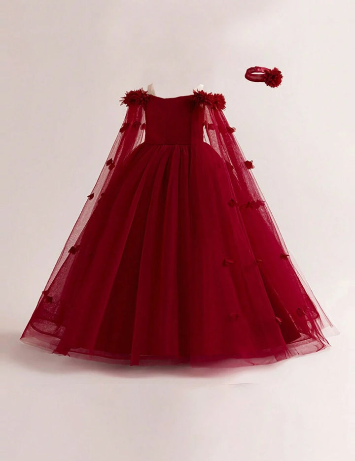 Rochie de ocazie Shein, vișiniu