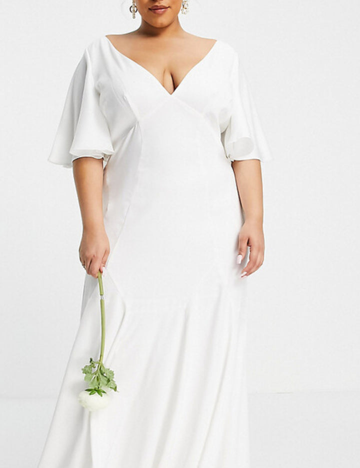 ASOS alkalmi és menyasszonyi ruha, fehér