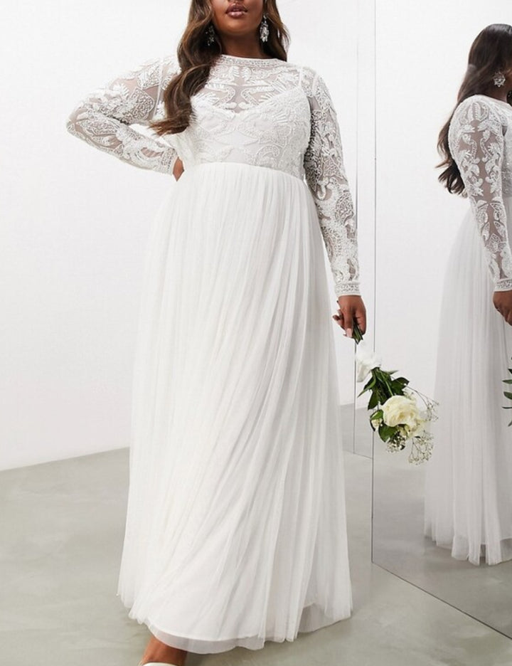 ASOS alkalmi és menyasszonyi ruha, fehér