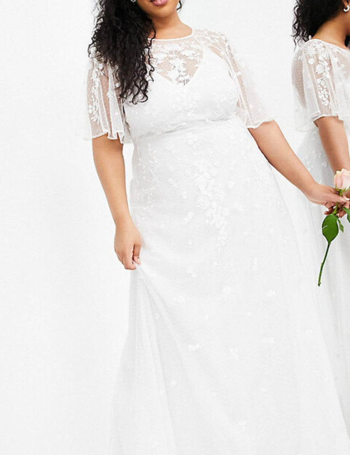 ASOS alkalmi és menyasszonyi ruha, fehér