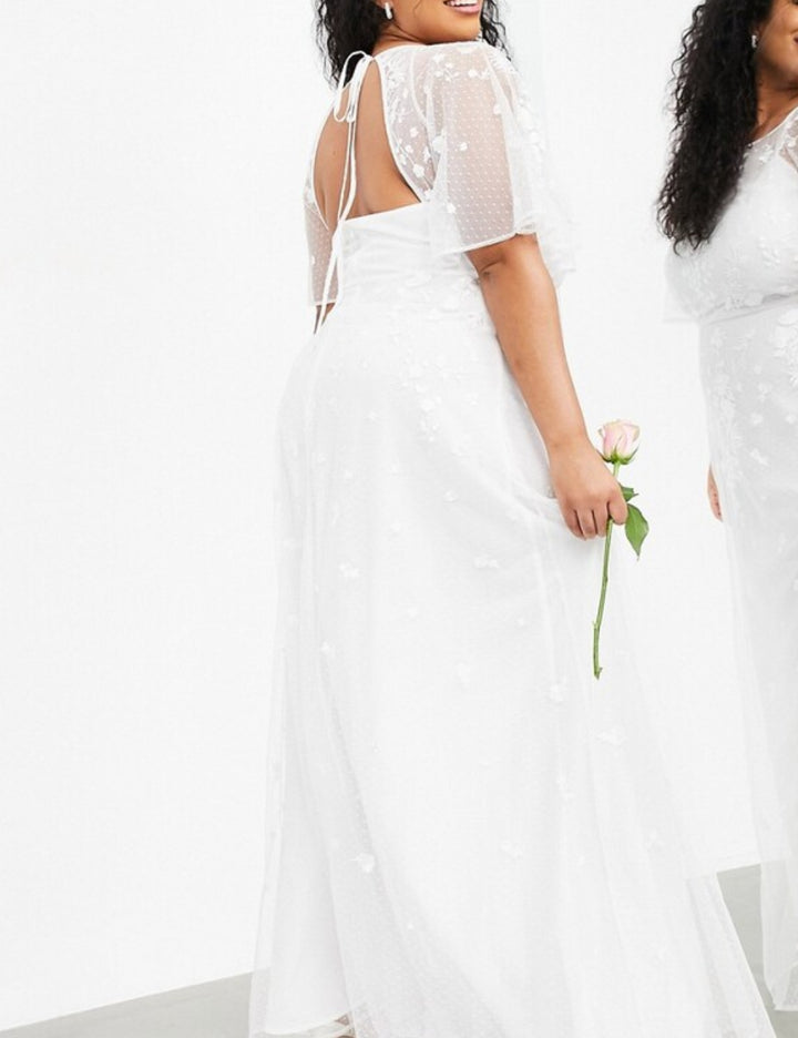 ASOS alkalmi és menyasszonyi ruha, fehér