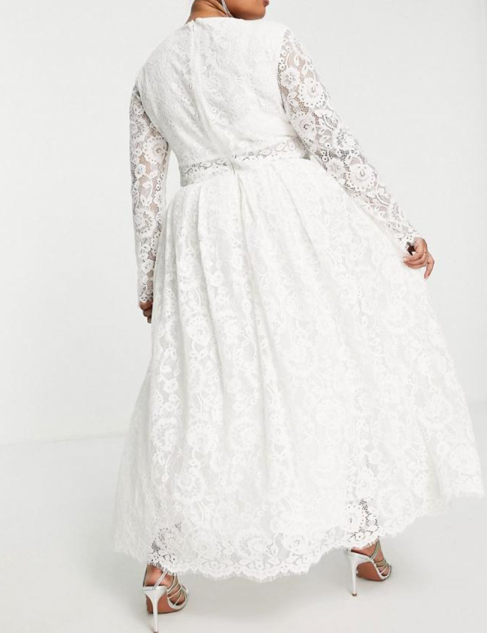 ASOS alkalmi és menyasszonyi ruha, fehér