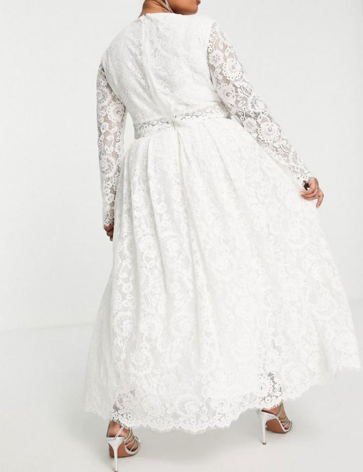 ASOS alkalmi és menyasszonyi ruha, fehér