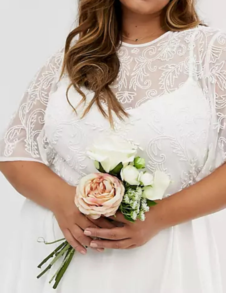 ASOS alkalmi és menyasszonyi ruha, fehér