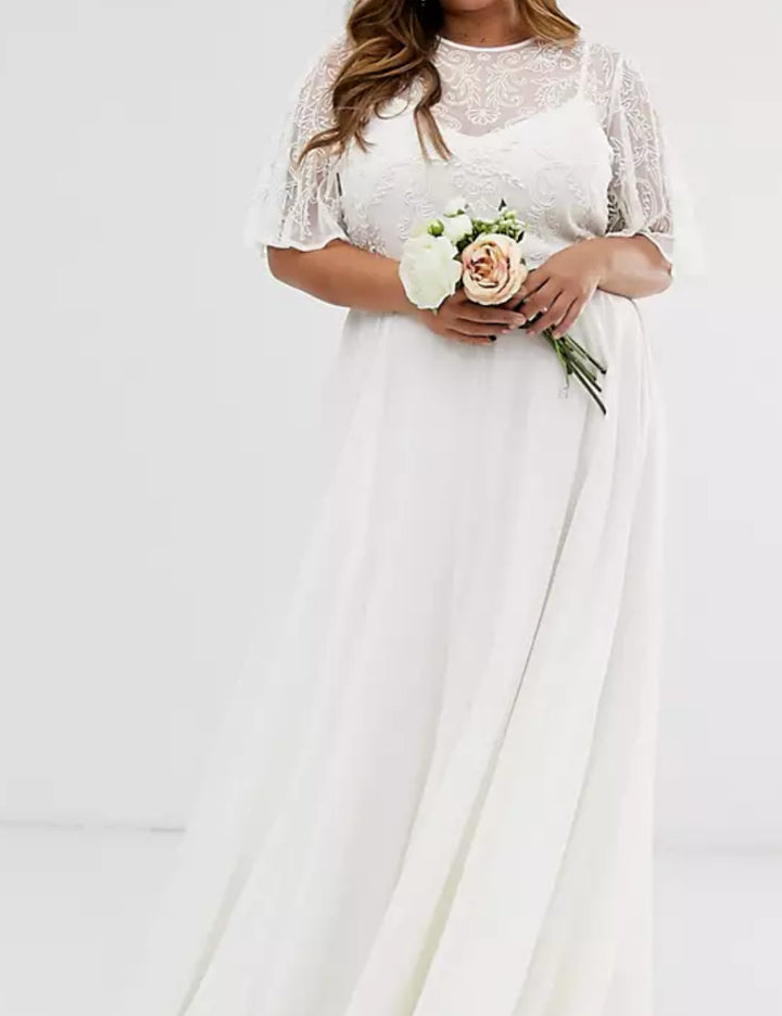 ASOS alkalmi és menyasszonyi ruha, fehér