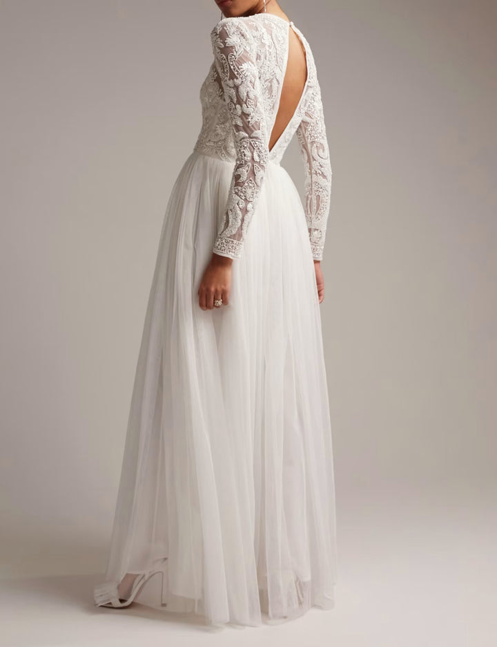ASOS Occasionwear and Bridal, white