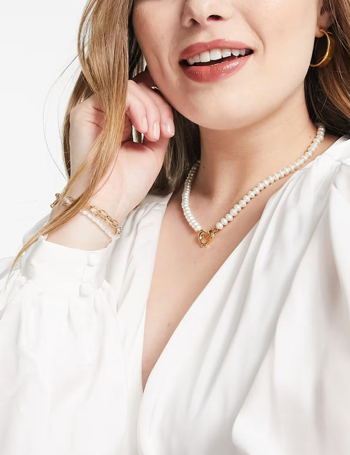 Rochie de ocazie și bridal ASOS, alb