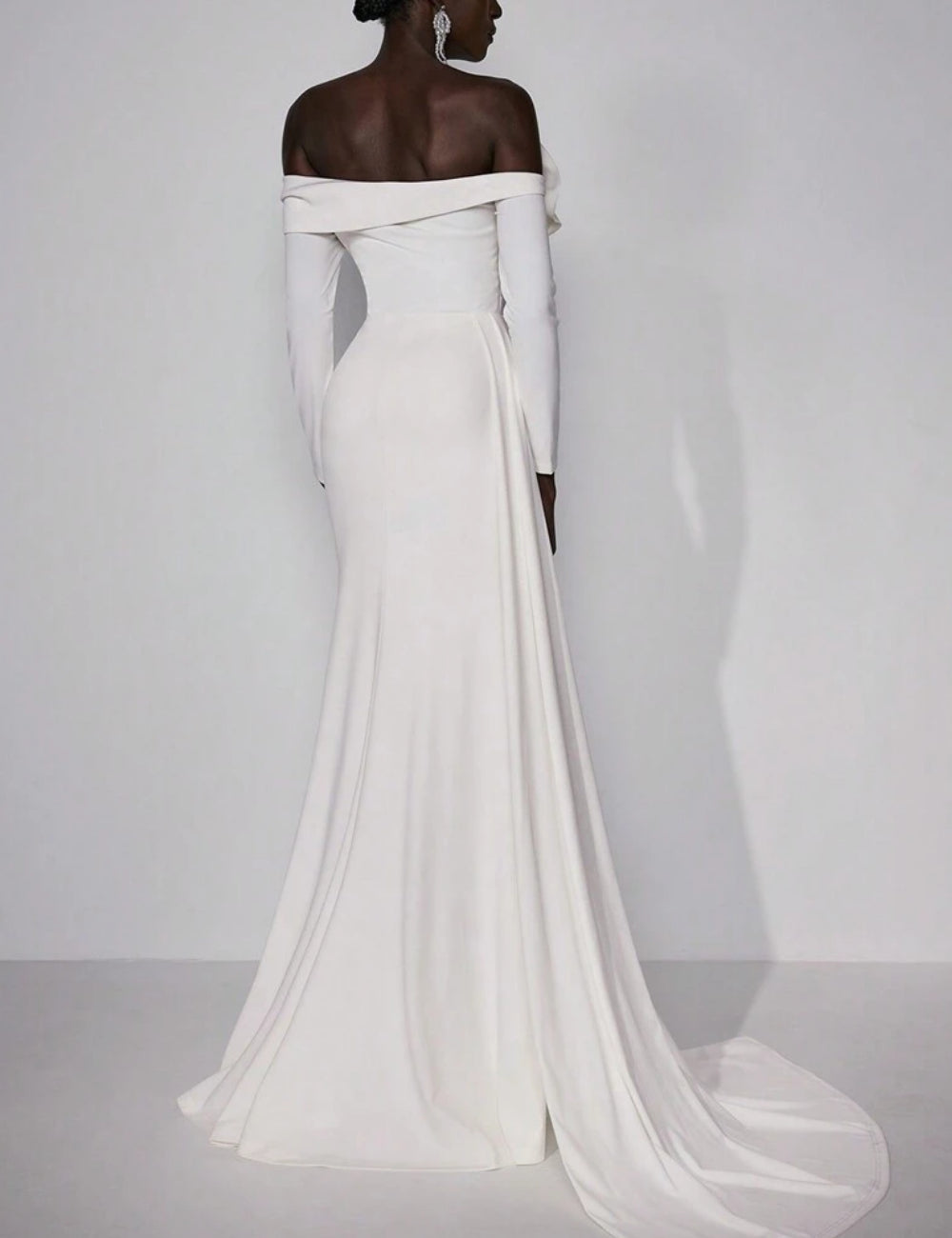 Rochie de ocazie și bridal Shein, alb